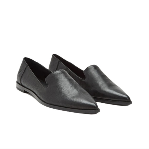 Frye Shoes - Frye Kenzie Venetian Italian Leather Flats Black